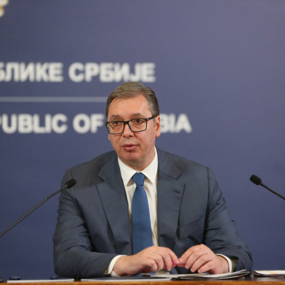Vučić said: "We will fight firmly, because Serbia is sacred to us"